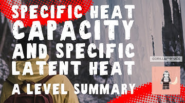 Thermal Properties of Materials A Level Physics Summary