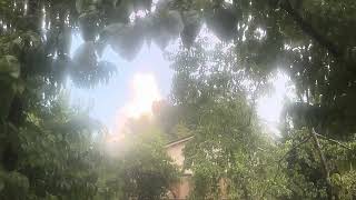 Thunderstorm, Seneca SC, 1719 hrs., Thurs 16 July 2026, 79° F, 90% humidity, N 7 mph, ceiling 4800ft