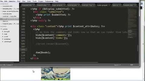 Drupal Basics - display field values in your node template