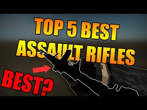 Top 5 Best Assault Rifles In Phantom Forces 2020 Youtube