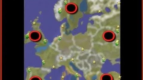 Command and Conquer Generals Zero Hour Online FFA on Map of Europe - 88