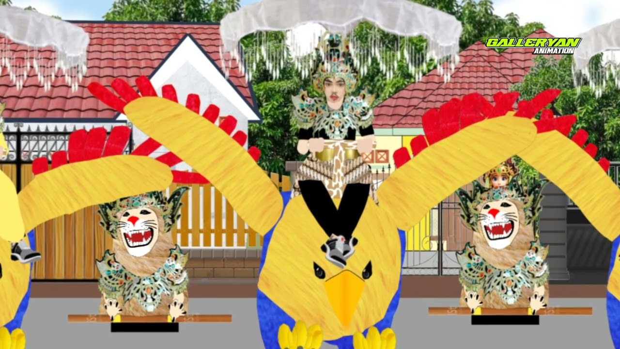 TETALUAN ANIMASI SINGA DANGDUT