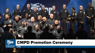 CMPD Promotions Ceremony - November 30, 2023