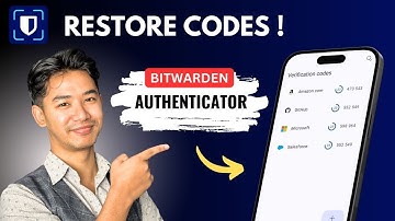 Bitwarden Authenticator Restore Codes