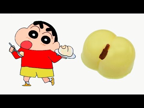 Японский набор из порошка: Пудинговая попа - Crayon Shin Chan Butt Pudding ~ Вкусняшки ~