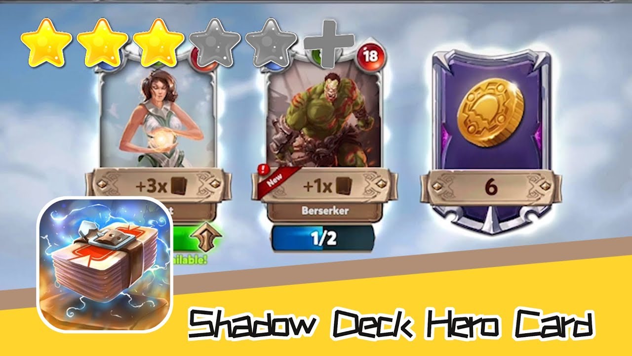 Shadow Deck: Hero Card game - Walkthrough New Solutions to Danger Recommend index three stars