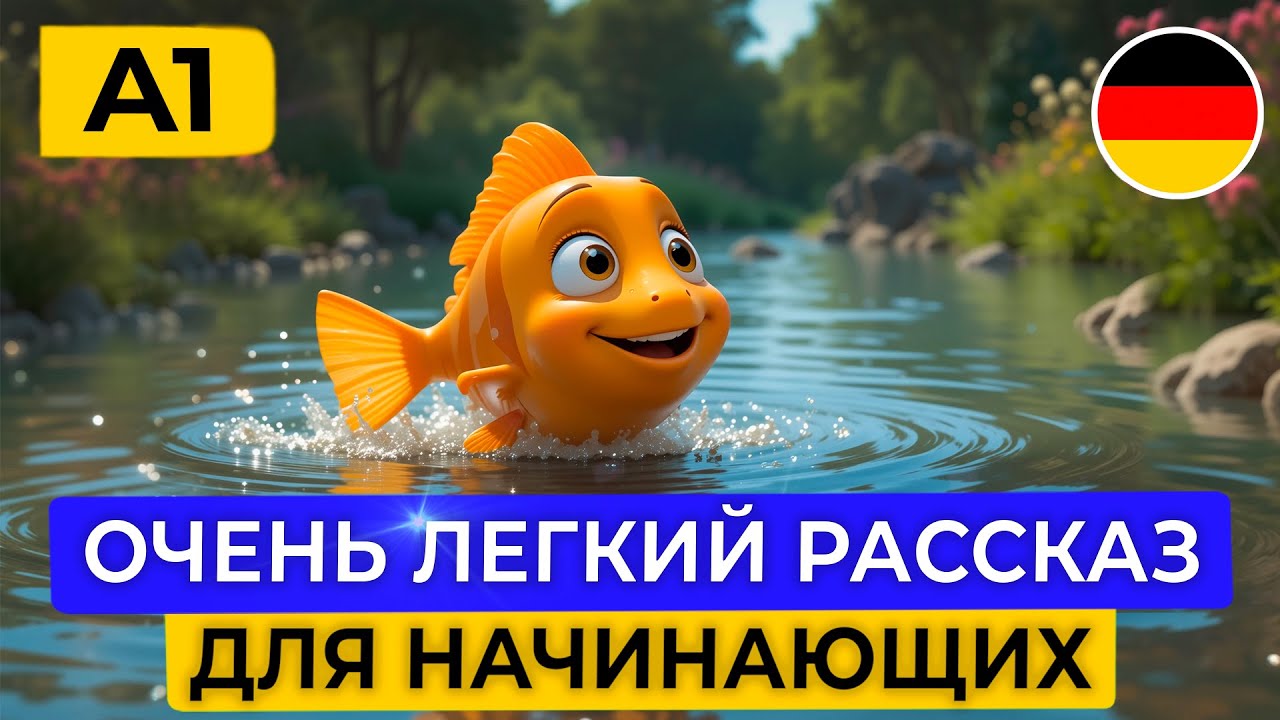 Учим немецкий язык НА СЛУХ с нуля для самых начинающих 🇩🇪