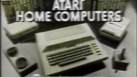 Atari 800 Home Computer 1983 Commercial