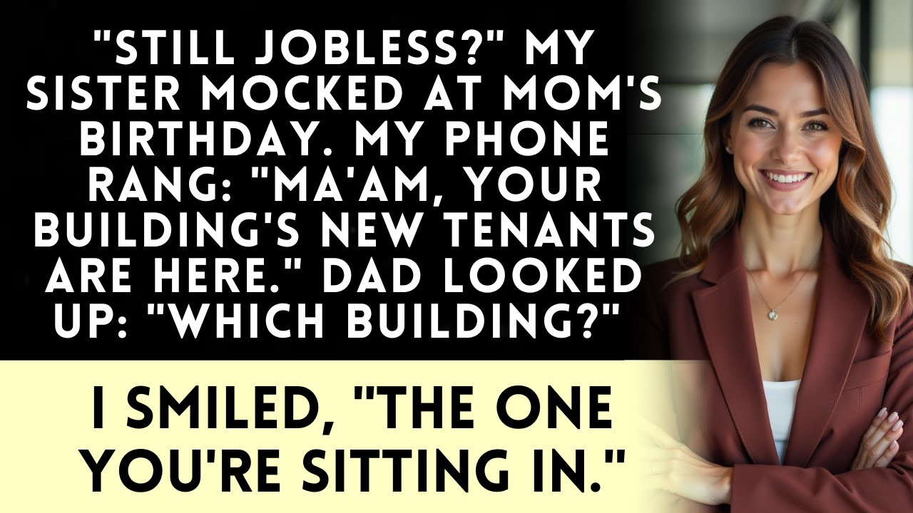 At Mom's Birthday, They Called Me A Failure—Then My Assistant Called Me 