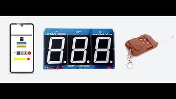 SCORE3- Arduino Scoreduino based UP DOWN counter with 3 inches common anode RED displays