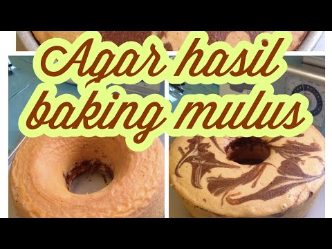 Tips agar hasil #baking mulus CANTIK