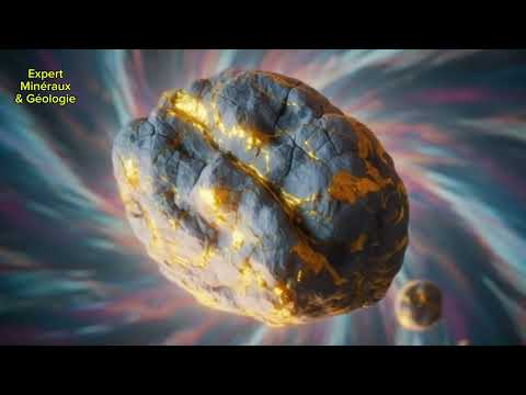 ذهب مع الكوارتز او المرو ويتم تحريكهما بال