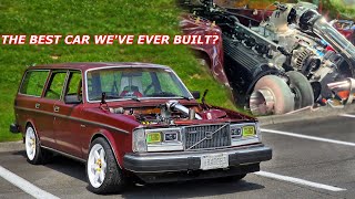 Turbo 2v Volvo Wagon First Drive! It's the Final Countdown...