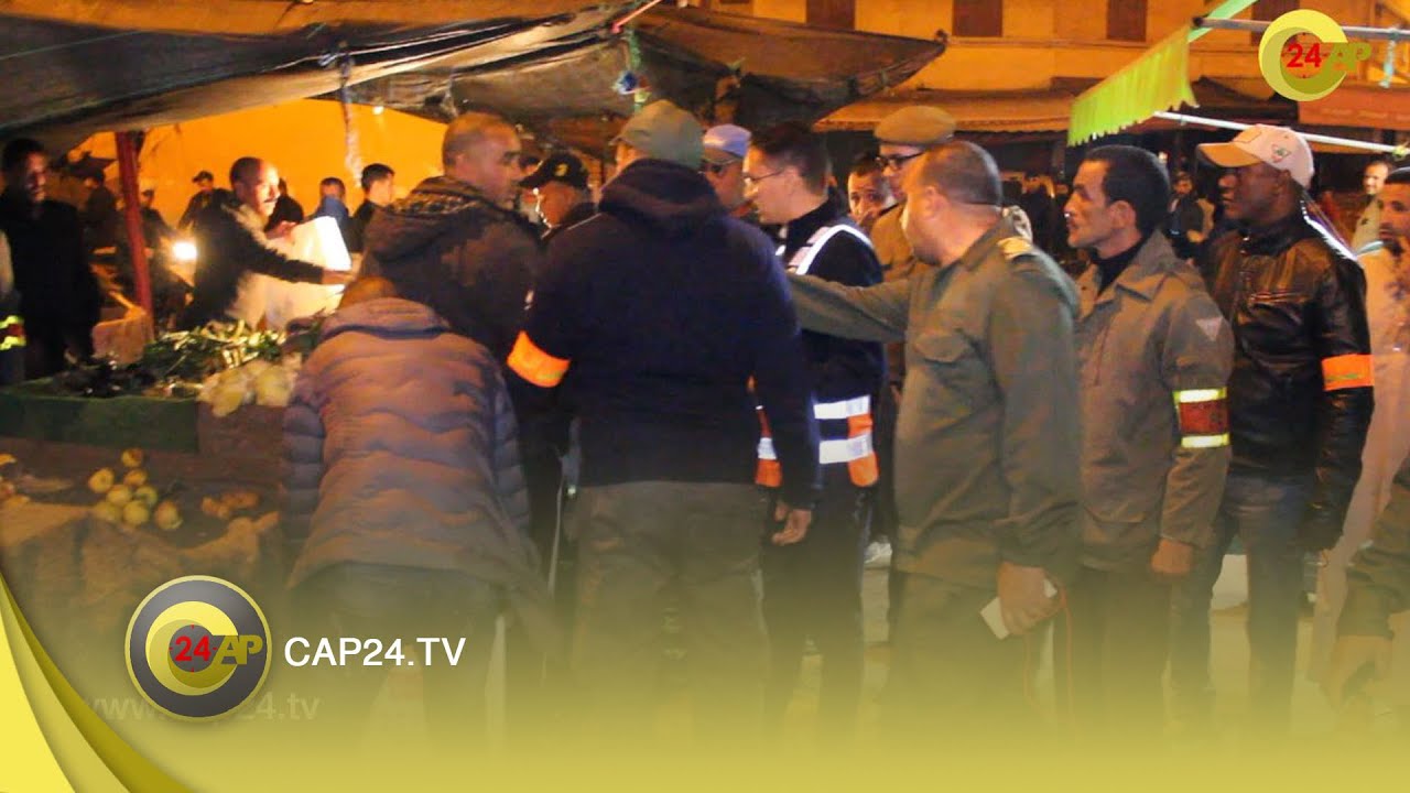 عاجل ... السلطة خرجات ليها نيشان : تدخلات بالقوة لفظ تجمعات بشرية بالدشيرة الجهادية