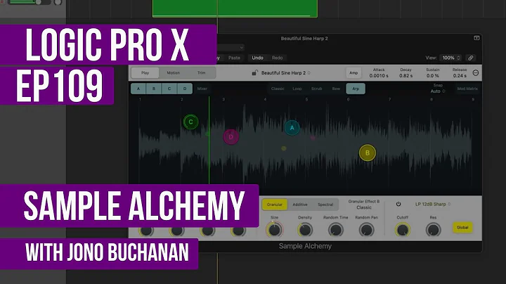 LOGIC PRO X - Sample Alchemy Explained