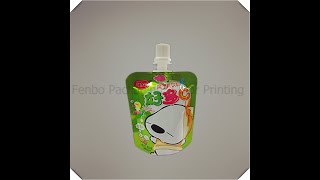 kraft paper spout pouch for liquid,spout pouch packaging wholesale,small spout bag