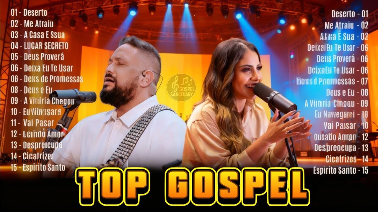 As Melhores Músicas Gospel, Louvores de Adoração 2025,Top 50 Músicas Gospel Mais Tocadas,Top Gospel