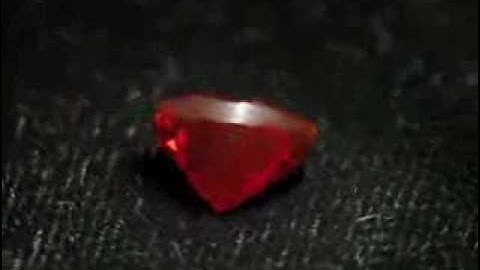 Ethiopian Welo Opal 6 Ruby red faceted AAA
