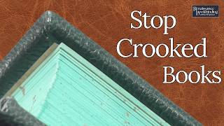 Why Your Handmade Book Looks Crooked - And How to Fix It