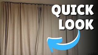 QUICK LOOK at H.VERSAILTEX Linen Blackout Curtains
