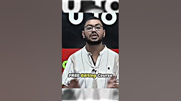 FREE Editing Course 🔥 from 0 !!