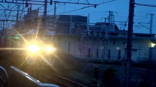 EF210-107牽引貨物列車　魚住駅通過