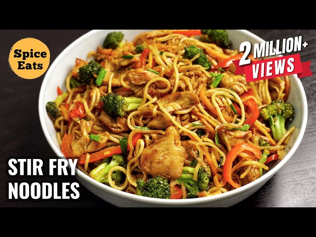 Stir-Fried Noodles With Chicken Recipe