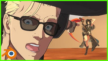 [GGST/Blender] IS THAT THE GRIM REAPER????????