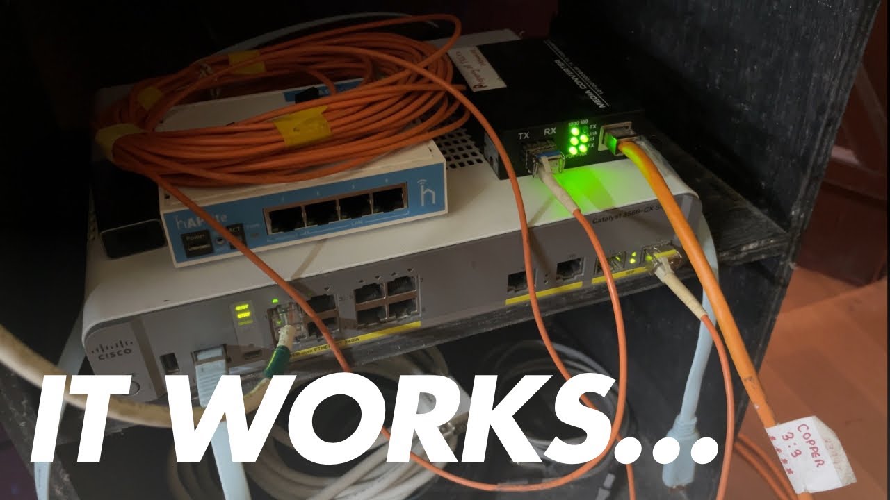 Cisco Catalyst 3560-CX | SFP switch to Media Converter 