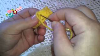 كروشيه انهاء العمل و اخفاء الخيوط الزائده بطريقتين - خيط وابره - How Fasten Off a Crochet Project: