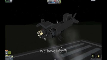 Kerbal Space Program - VTOL testing