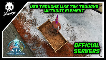 Gebruik troggen zoals Tek troggen zonder element - Tips en trucs | ARK: Survival Ascended