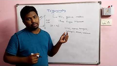 Trigonometry part 1 for POLYCET 2021