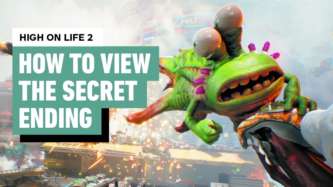 High on Life 2 - How to Get the Secret Ending at the Beginning of the Game