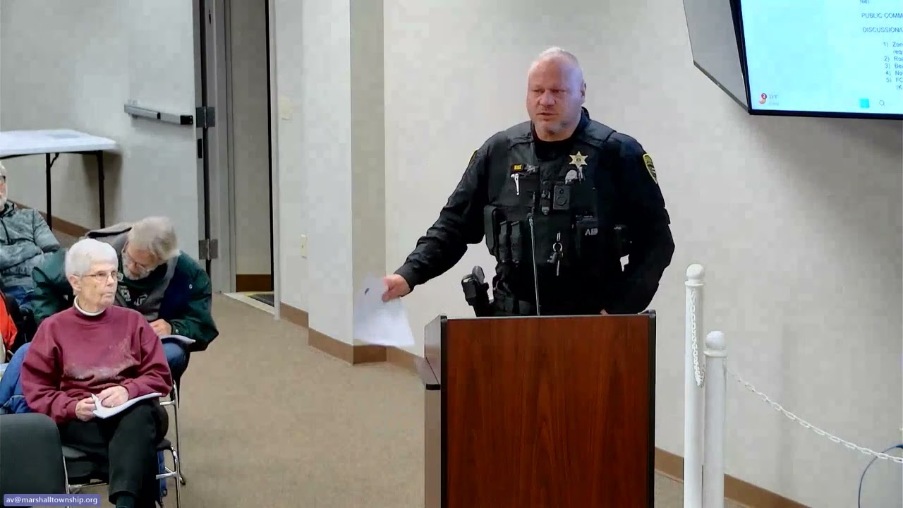 2025-11-17 Marshall Township Board Meeting