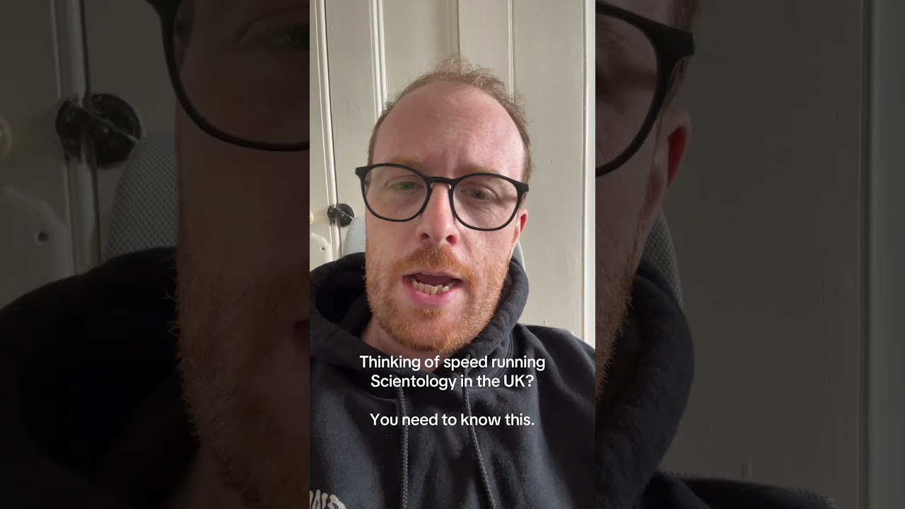 Are you thinking of #speedrunning #scientology in the UK? Here's what you need to know