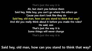 The Way It Is (Lyrics) - Bruce Hornsby