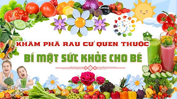 Bé Khám Phá Rau Củ Quen Thuộc | 10 Loại Rau Siêu Dễ Nhớ!