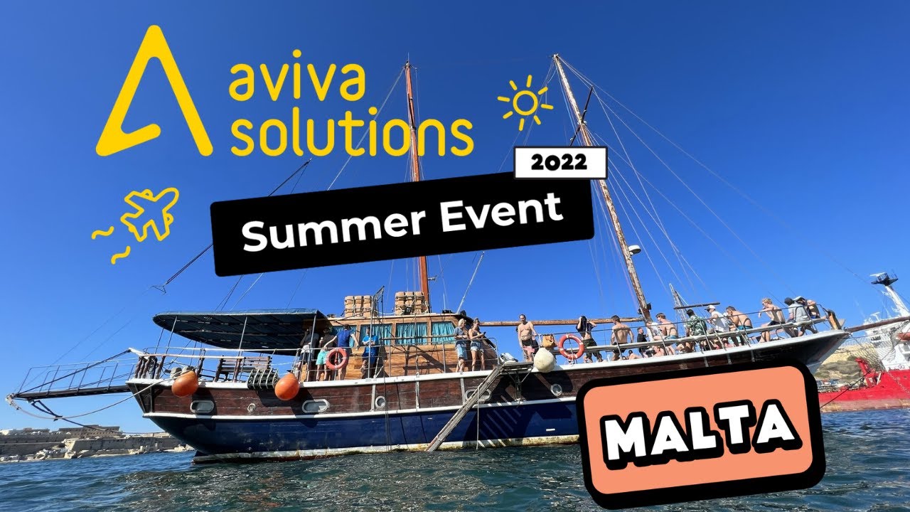 Aviva Solutions Summer Event Malta 2022