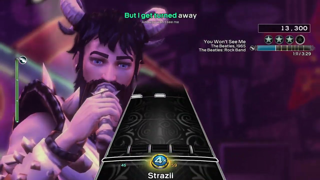 [RockBand 3 Deluxe] The Beatles - You Won't See Me [Guitar FC]