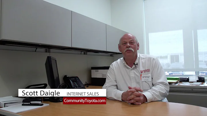 Meet Scott Daigle at Community Toyota!