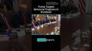 Trump says shutdown cuts will “only” target Democrat-backed programs in petty political move