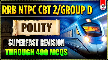 TOP 400 POLITY QUESTIONS FOR RRB NTPC CBT -2  2025 | POLITY RAILWAY EXAMS | PARMAR SSC