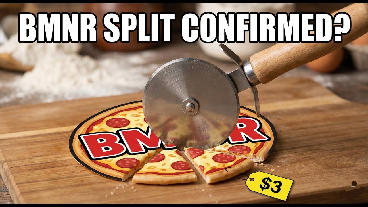 Почему им нужно 50 миллиардов акций: теория дробления акций BMNR по цене 3 доллара за акцию.