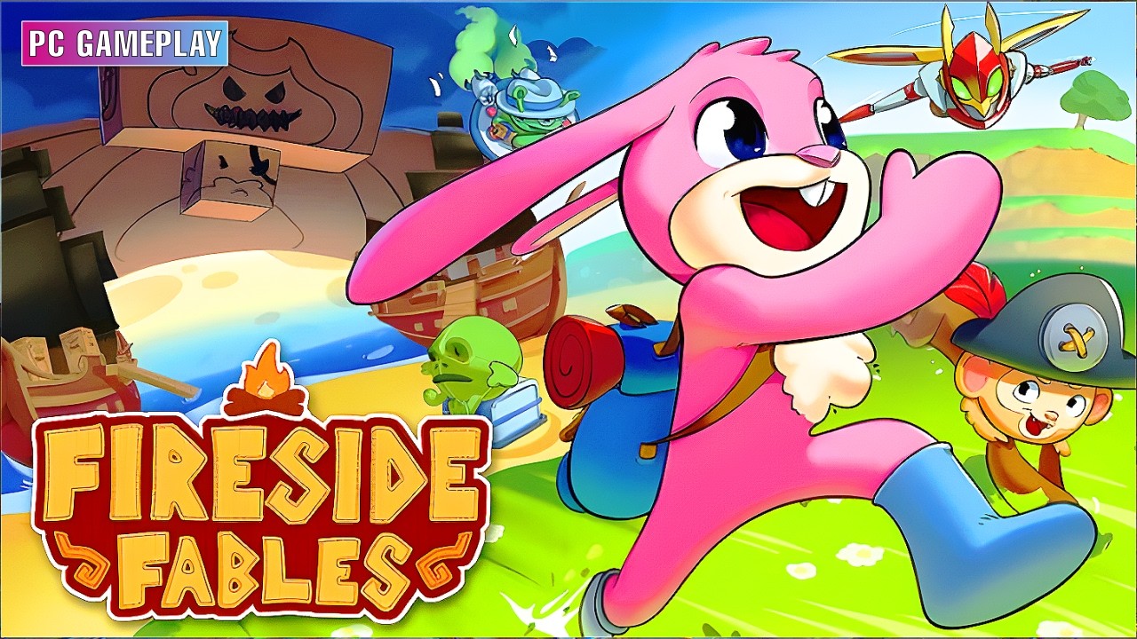 Fireside Fables: Wholesome Narrative Adventure! Gameplay Video