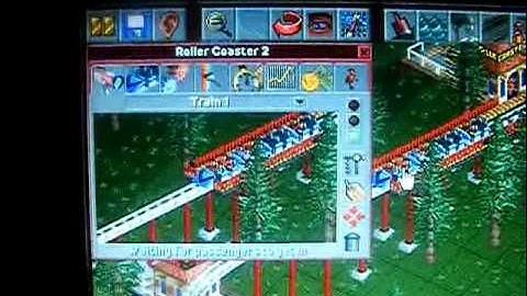 Originial Roller Coaster Tycoon (with expansions). Crash on accident.