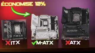 This motherboard format can save you 💰 10% on your PC! - ATX vs mATX vs ITX