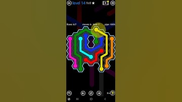 How To Solve Flow Free Hexes Inkblot Pack Level 14 9x8 Board Walk Through Solution Walkthrough