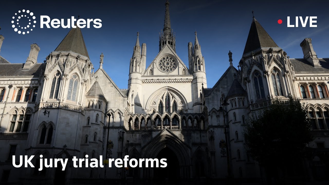 LIVE: UK jury trial reforms to tackle court backlog