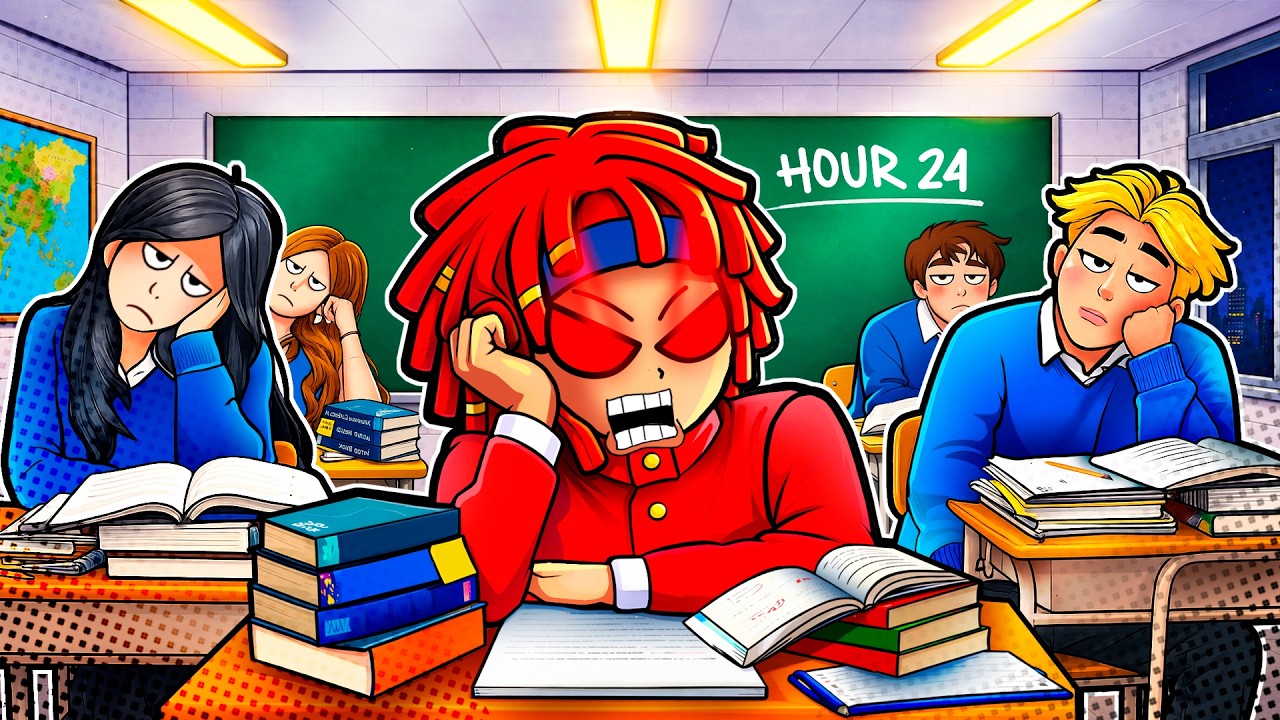 TRAPPED IN DETENTION for 24 Hours.. (Life Together RP)